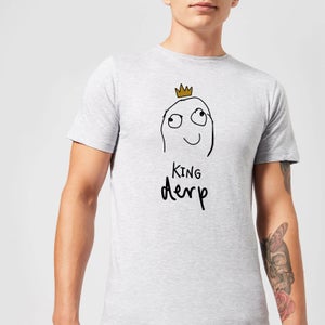 King Derp Men's T-Shirt - Grey