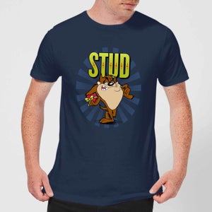 Looney Tunes Stud Taz Men's T-Shirt - Navy