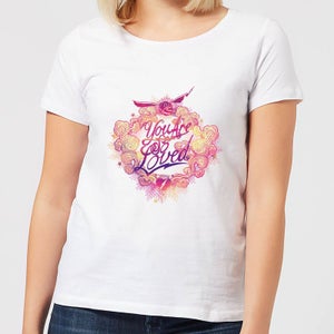 Camiseta para mujer You Are So Loved de Harry Potter - Blanco