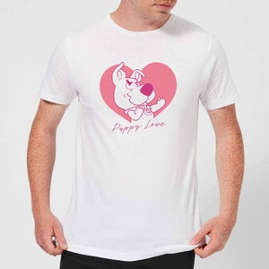 Scooby Doo Puppy Love Men's T-Shirt - White
