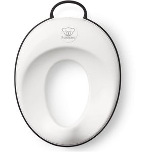 BABYBJÖRN Toilet Training Seat - White and Black Trim