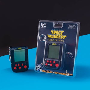 Space Invaders Game Keyring