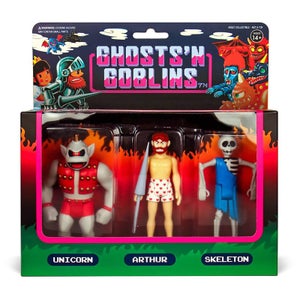 Super7 Ghosts 'n Goblins ReAction Action Figure 3-Pack B 10 cm