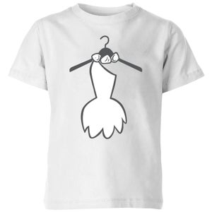 Camiseta para niño Flintstones Wilma Dress - Blanco