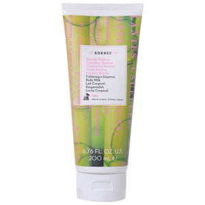 KORRES Natural Cucumber Bamboo Body Milk 200ml