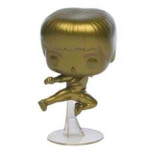 Game of Death Gold Bruce Lee Kicking EXC Pop! Vinyl Figure