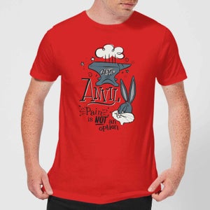 Looney Tunes ACME Anvil Men's T-Shirt - Red