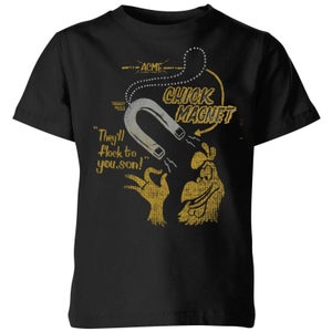 Looney Tunes ACME Chick Magnet Kids' T-Shirt - Black