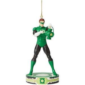 Decorazione da appendere Lanterna Verde - DC Comics (disegnata da Jim Shore) – 11 cm