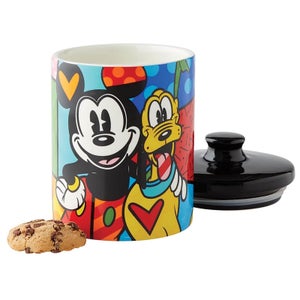 Disney Britto Pluto Canister Cookie Jar (Small) 16.5cm
