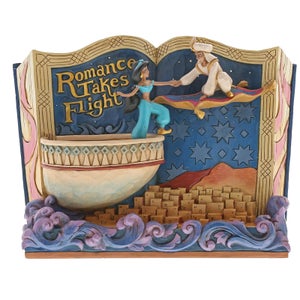 Disney Traditions Romance Takes Flight (Buch „Aladdin“) 14,0 cm