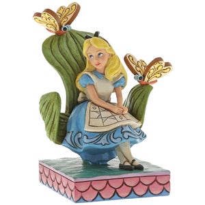 Disney Traditions Curiouser and Curiouser (Alice in Wonderland Figurine) 14.0cm