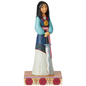 Figurita princesa Mulán pasión 18 cm Disney Traditions Winsome Warrior