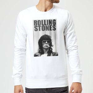 Rolling Stones Keith Smoking Sweatshirt - White