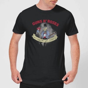 Guns N Roses Jungle Skeleton Herren T-Shirt - Schwarz