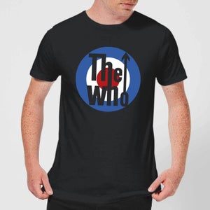 The Who Target Herren T-Shirt - Schwarz