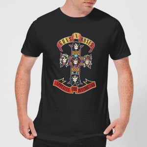 Guns N Roses Appetite For Destruction Men's T-Shirt - Black