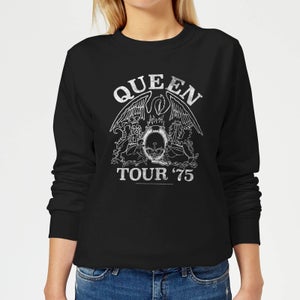 Queen Tour 75 Damen Sweatshirt - Schwarz