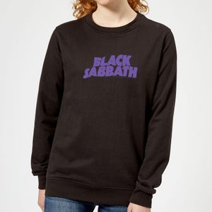 Black Sabbath Logo Damen Sweatshirt - Schwarz