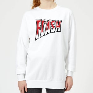 Queen Flash Damen Sweatshirt - Weiß