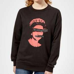 Sex Pistols God Save The Queen Women's Sweatshirt - Black