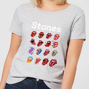 Rolling Stones No Filter Tongue Evolution Damen T-Shirt - Grau