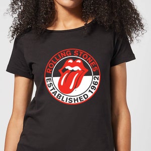 Rolling Stones Est 62 Damen T-Shirt - Schwarz