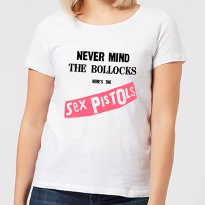 Sex Pistols Never Mind The B*llocks Women's T-Shirt - White