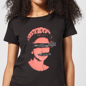 Sex Pistols God Save The Queen Women's T-Shirt - Black