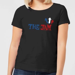 The Jam Text Logo Women's T-Shirt - Black