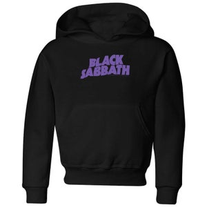 Black Sabbath Logo Kinder Hoodie - Schwarz