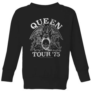Queen Tour 75 Kinder Sweatshirt - Schwarz