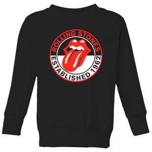 Rolling Stones Est 62 Kids' Sweatshirt - Black
