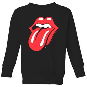 Rolling Stones Classic Tongue Kinder Sweatshirt - Schwarz