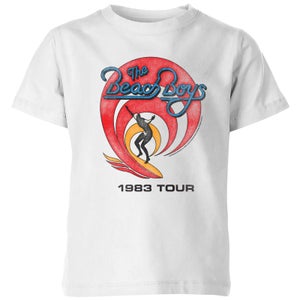 The Beach Boys Surfer 83 Kids' T-Shirt - White
