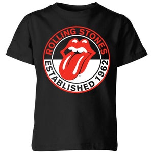 Rolling Stones Est 62 Kids' T-Shirt - Black