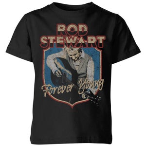 Rod Stewart Forever Young Kids' T-Shirt - Black
