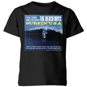 The Beach Boys Surfin USA Kids' T-Shirt - Black