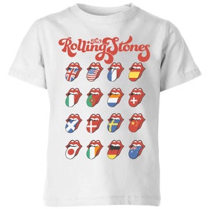 Rolling Stones International Licks Kids' T-Shirt - White