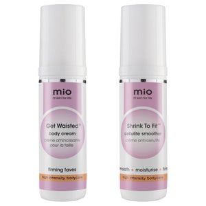 Mio Skincare Get Waisted and Shrink to Fit Travel Size Bundle
