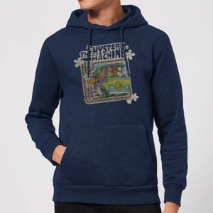 Scooby Doo Mystery Machine Psychedelic Hoodie - Navy