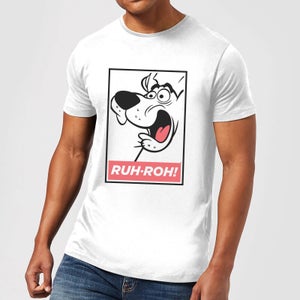 Scooby Doo Ruh-Roh! Camiseta para hombre - Blanco