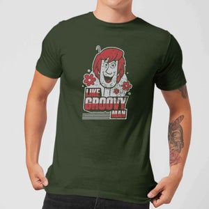 Scooby Doo Like, Groovy Man Men's T-Shirt - Forest Green