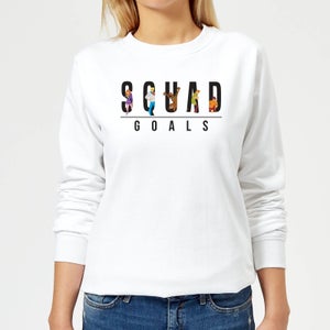 Scooby Doo Squad Goals Women's Sweatshirt - White