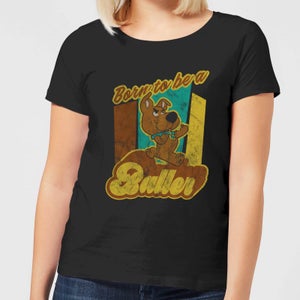 Scooby Doo Born To Be A Baller Women's T-Shirt - Black