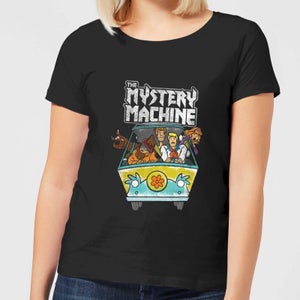 Scooby Doo Mystery Machine Heavy Metal Women's T-Shirt - Black