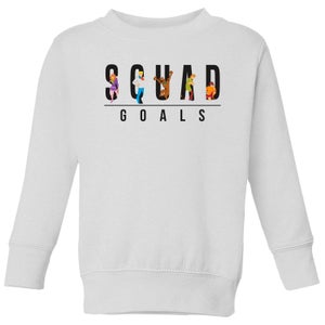 Scooby Doo Squad Goals Kids' Sweatshirt - White