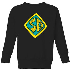 Scooby Doo Emblem Kids' Sweatshirt - Black