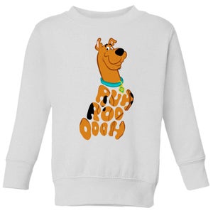 Scooby Doo RUHROOOOOH Kids' Sweatshirt - White