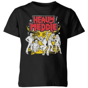 Scooby Doo Heavy Meddle Kids' T-Shirt - Black